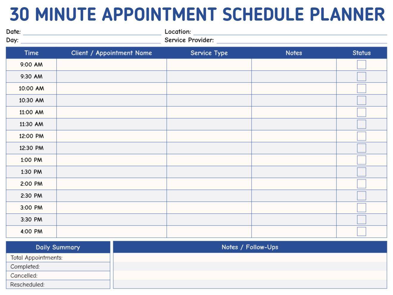 professional-daily-planner