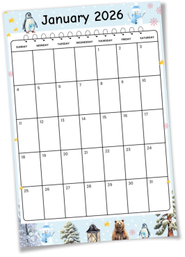 january-2026-calendar-penguin-bear-winter-theme-template