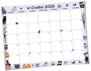 october-2026-calendar-halloween-theme-with-cat-pumpkin-and-owl-decorations-template